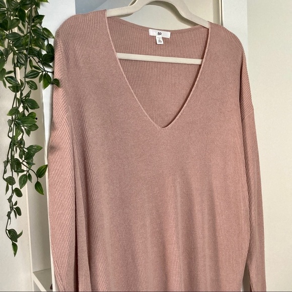 Nordstrom Ribbed V-neck Sweater Women’s Small NWT - Picture 5 of 10